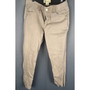 Democracy‎ Womens Size 12 Ab Solution Khaki Crop Pants Trousers
